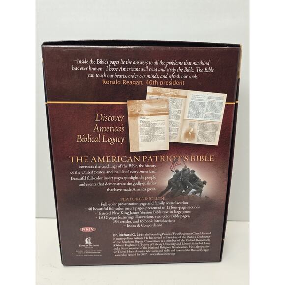 American Patriot's Bible : The Word of God and the Shaping of America NKJV - Picture 5 of 5